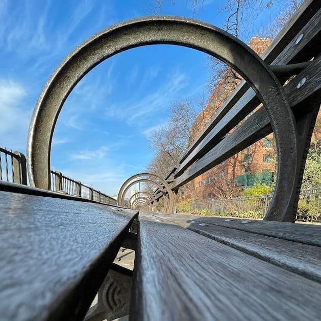 album art bench